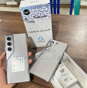 New Tecno Camon 40 Pro 5G 256 GB Silver