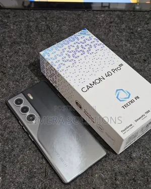 New Tecno Camon 40 Pro 5G 256 GB Black