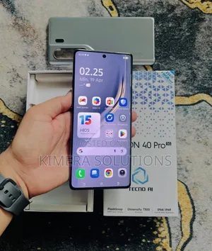 New Tecno Camon 40 Pro 5G 256 GB Black