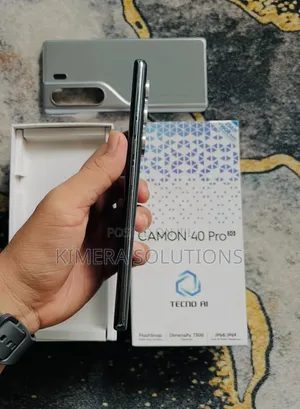 New Tecno Camon 40 Pro 5G 256 GB Black