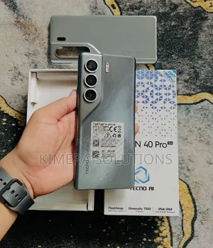 New Tecno Camon 40 Pro 5G 256 GB Black