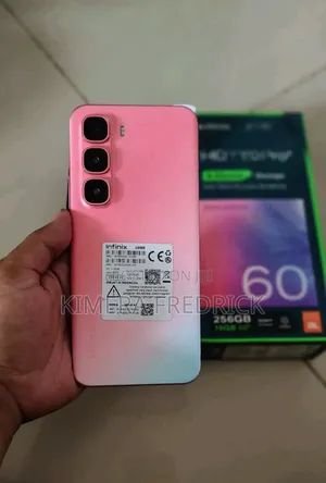 New Infinix Hot 60 Pro+ 256 GB Pink