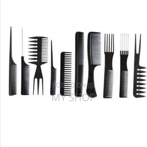 10 PCS Hair Comb Set Hair Brush for Both Home and Professional