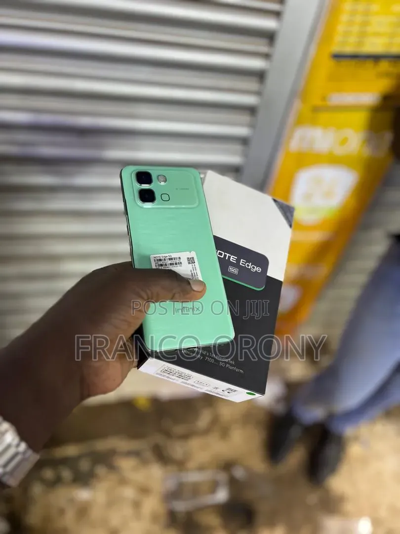 New Infinix Note Edge 256 GB Green