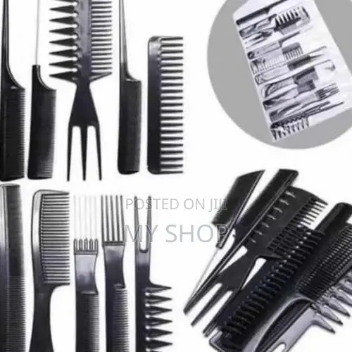 10 PCS Hair Comb Set Hair Brush for Both Home and Professional