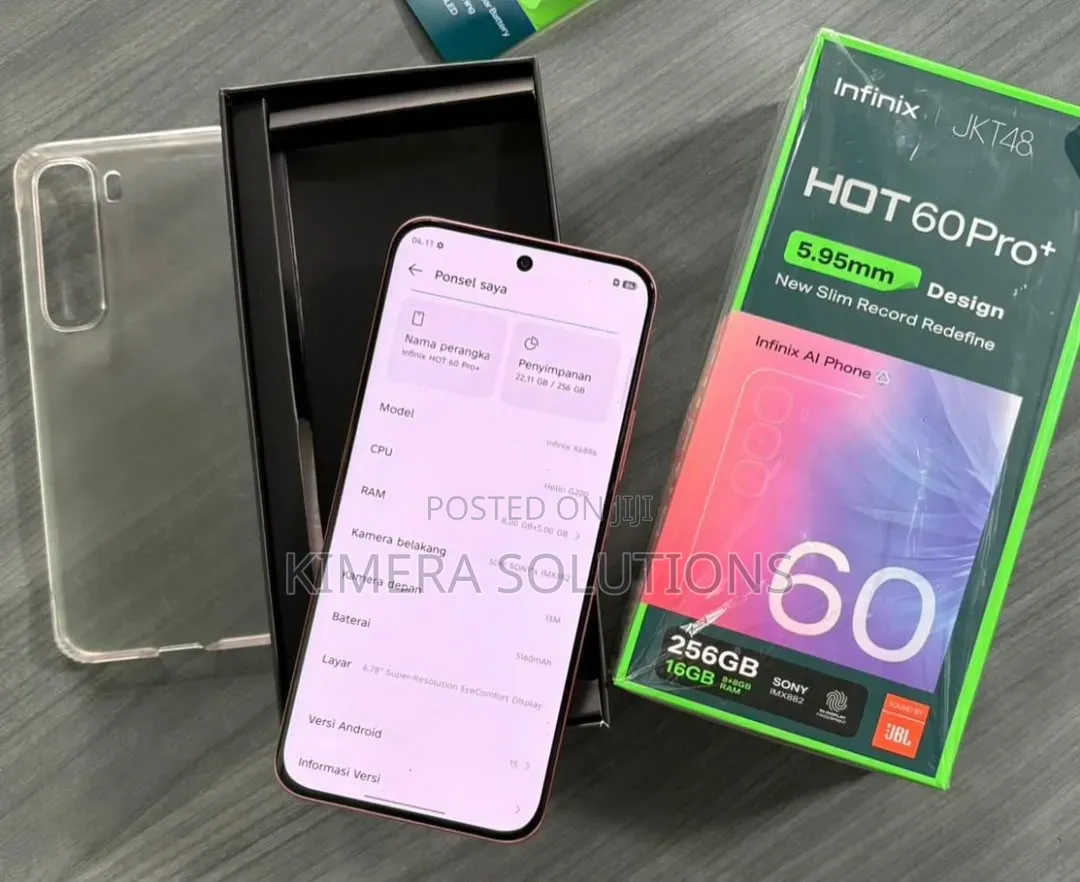 New Infinix Hot 60 Pro+ 256 GB Pink