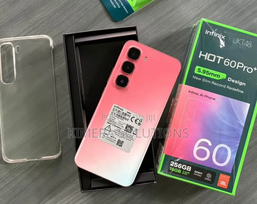 New Infinix Hot 60 Pro+ 256 GB Pink