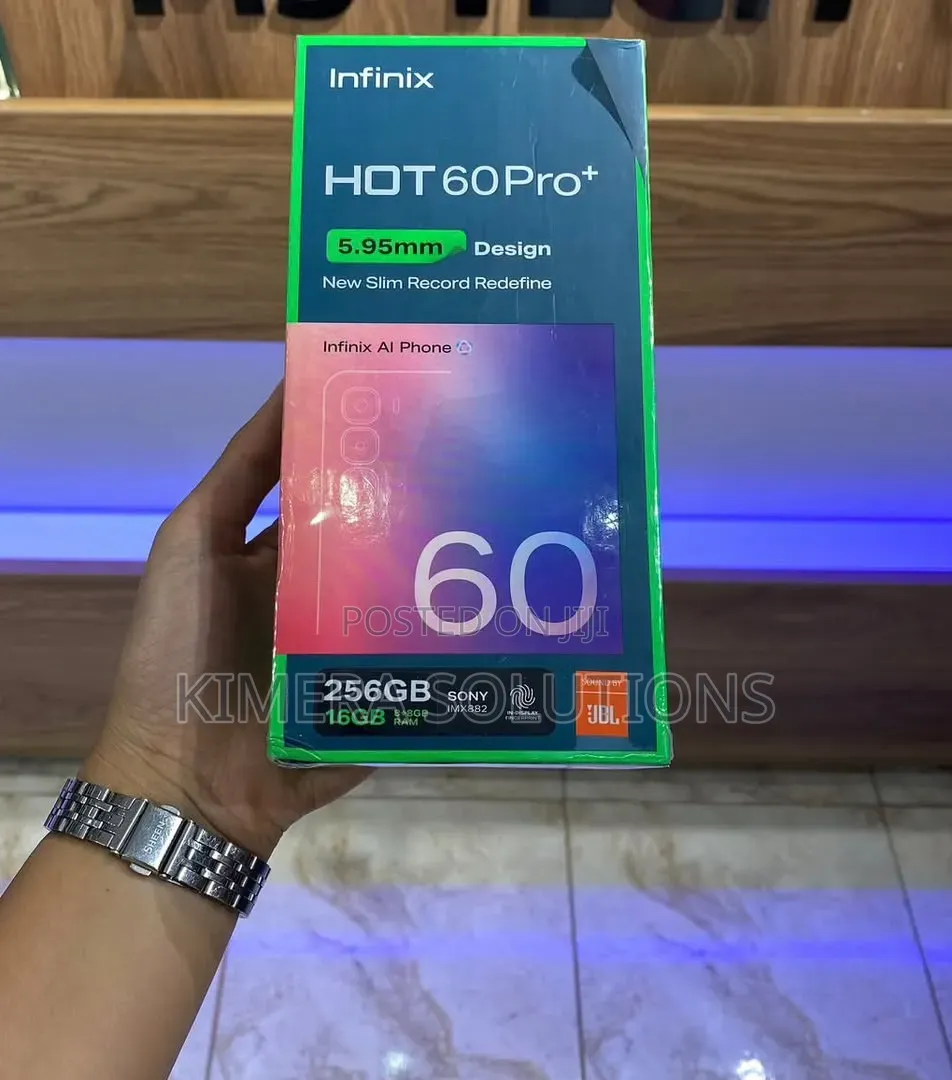 New Infinix Hot 60 Pro+ 256 GB Purple