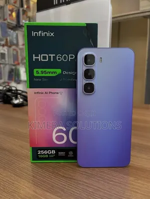 New Infinix Hot 60 Pro+ 256 GB Purple
