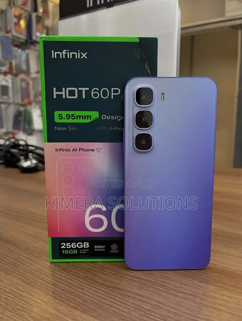 New Infinix Hot 60 Pro+ 256 GB Purple