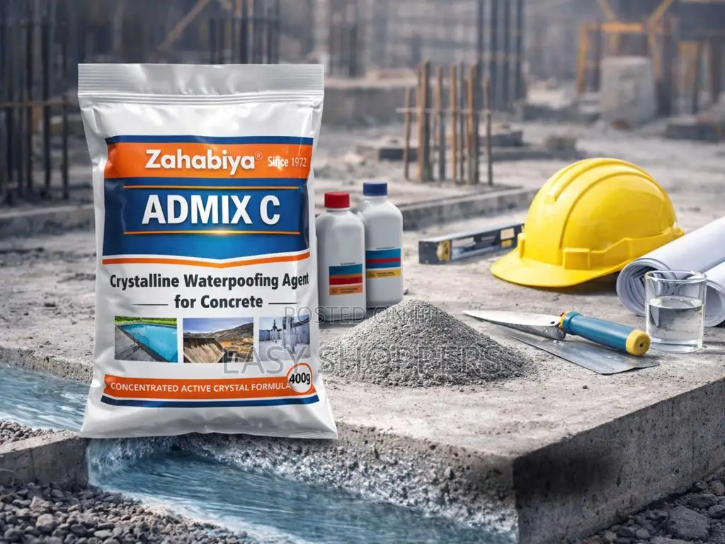 Zahabiya Admix C Crystalline Waterproofing Powder Admixture 400g