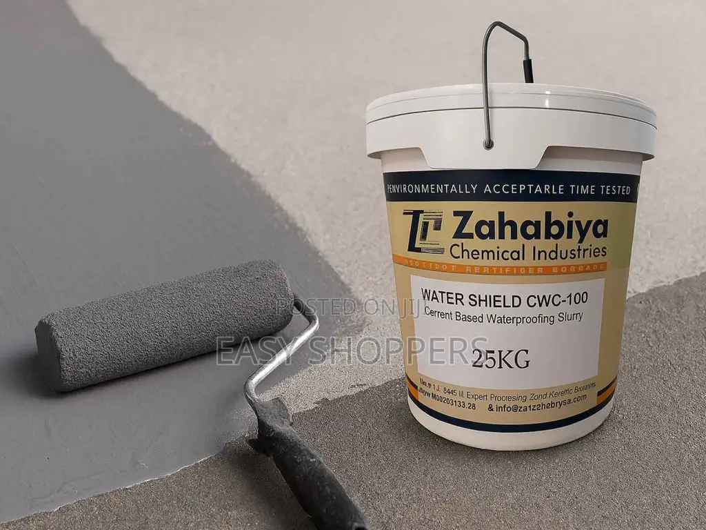 Zahabiya Water Shield CWC-100cement-based Waterproofing Coating 25kg