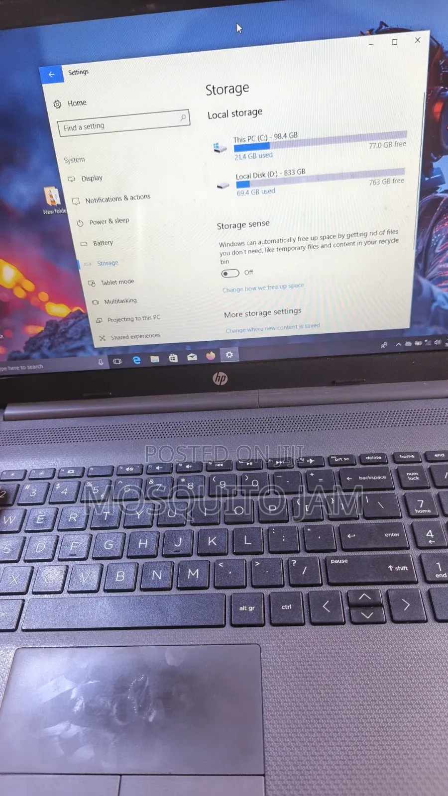 Laptop HP 250 G8 8GB Intel Core 2 Quad SSHD (Hybrid) 1T