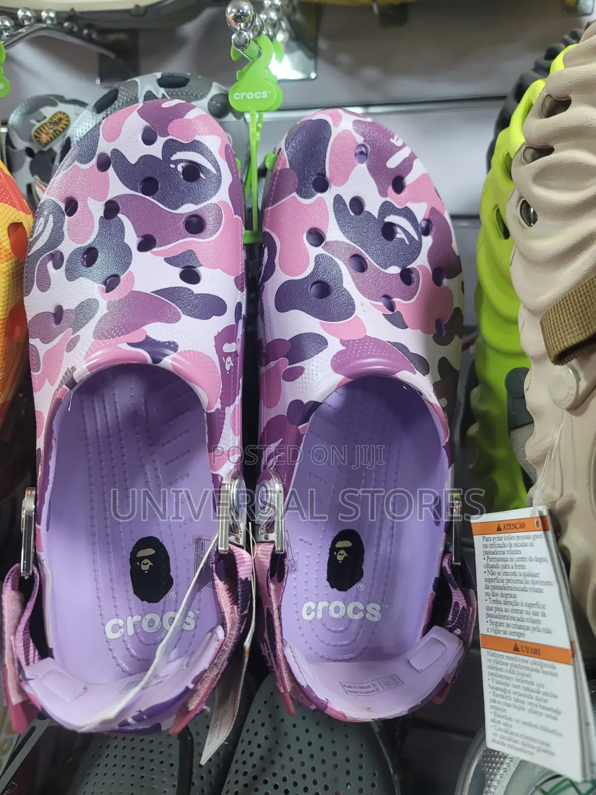 A Bathing Ape (BAPE) X Crocs Classic Clog