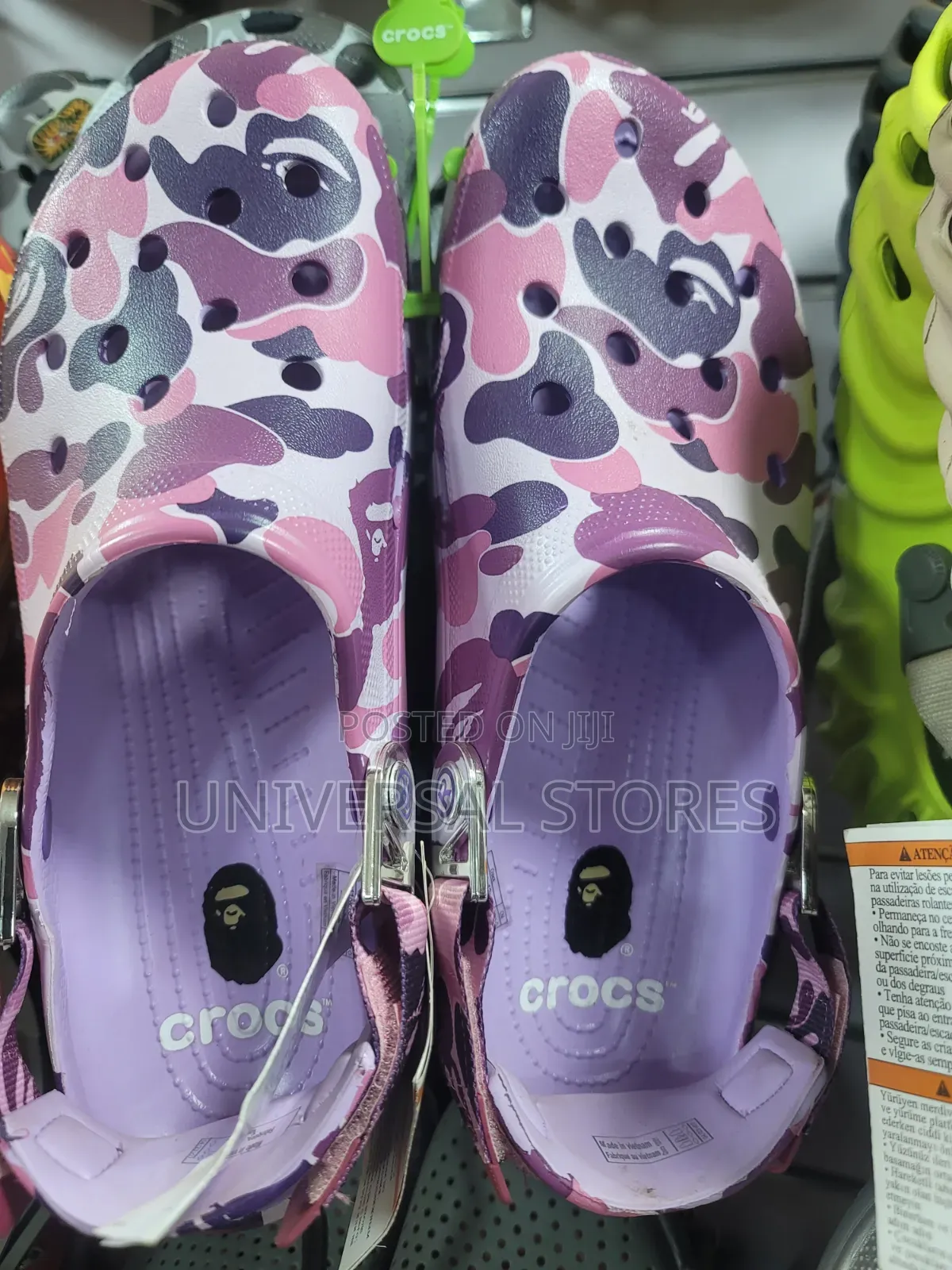 A Bathing Ape (BAPE) X Crocs Classic Clog
