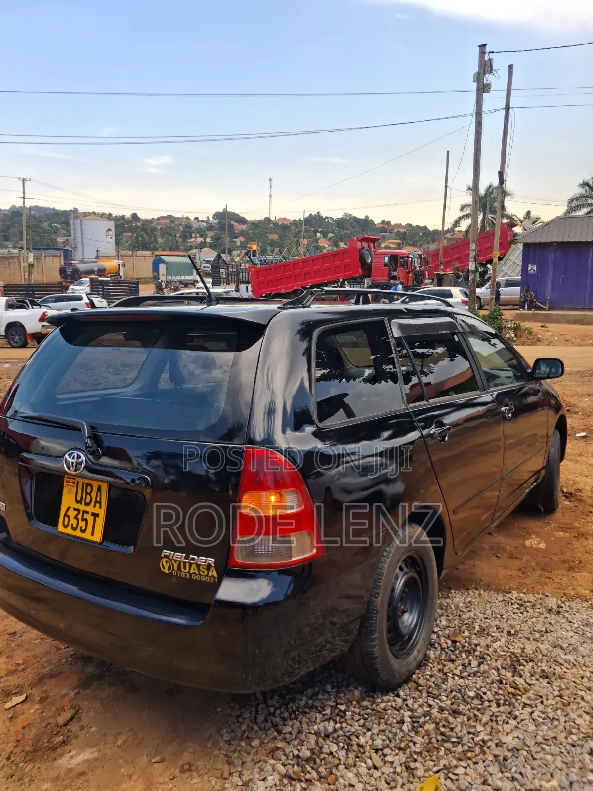 Toyota Corolla Fielder 2004 Black