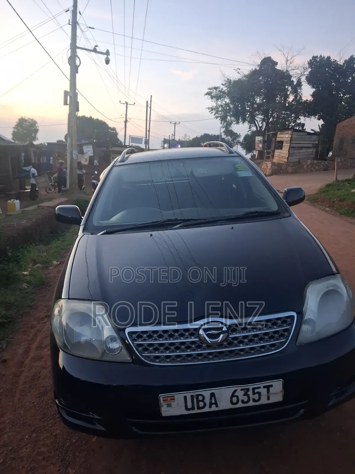 Toyota Corolla Fielder 2004 Black
