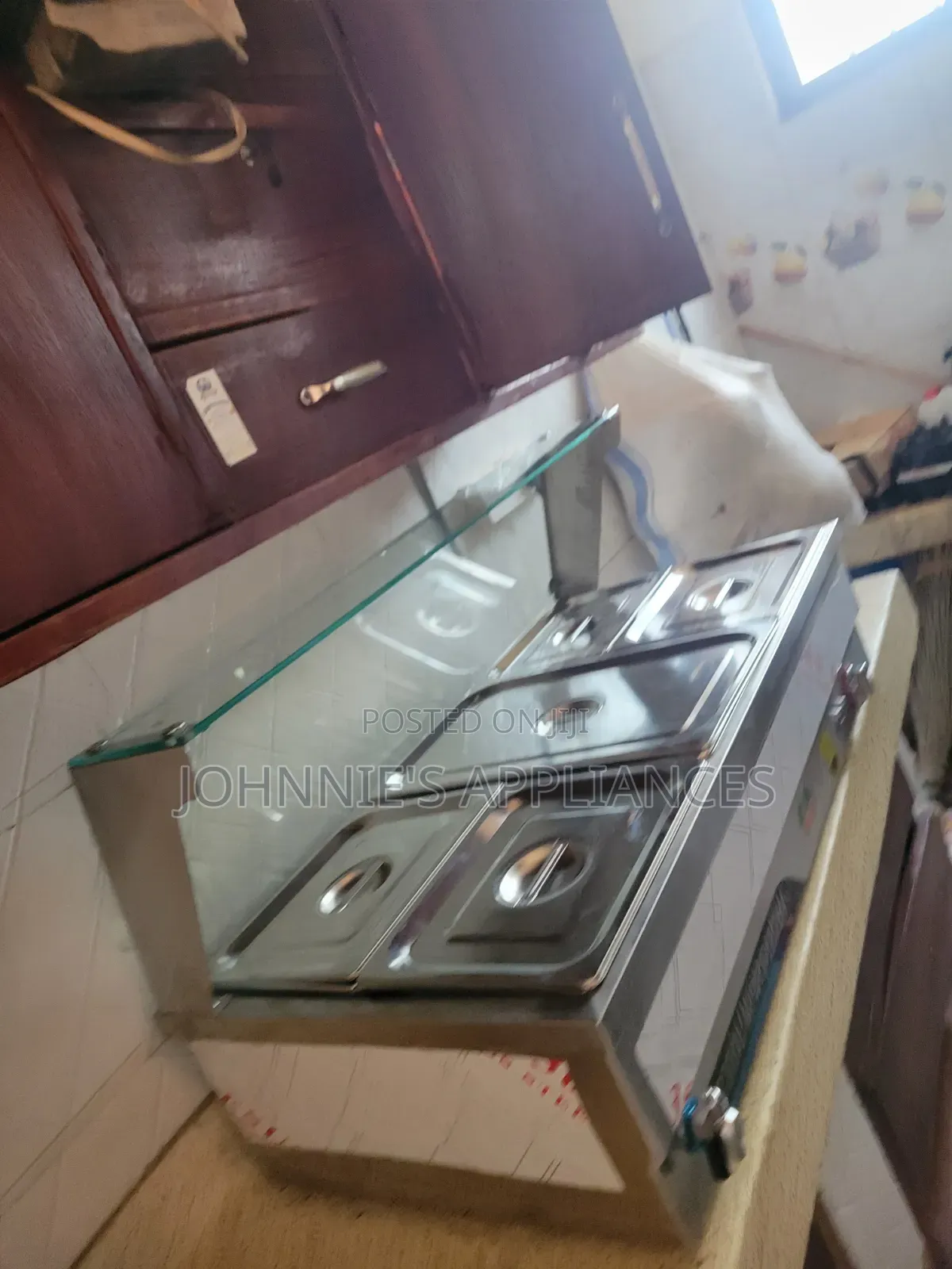 Stainless Steel 6-Pan Bain Marie Food Warmer