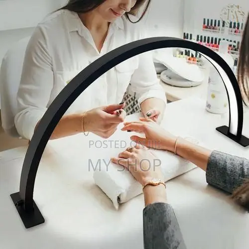 Half Moon Nail Desk Lamp