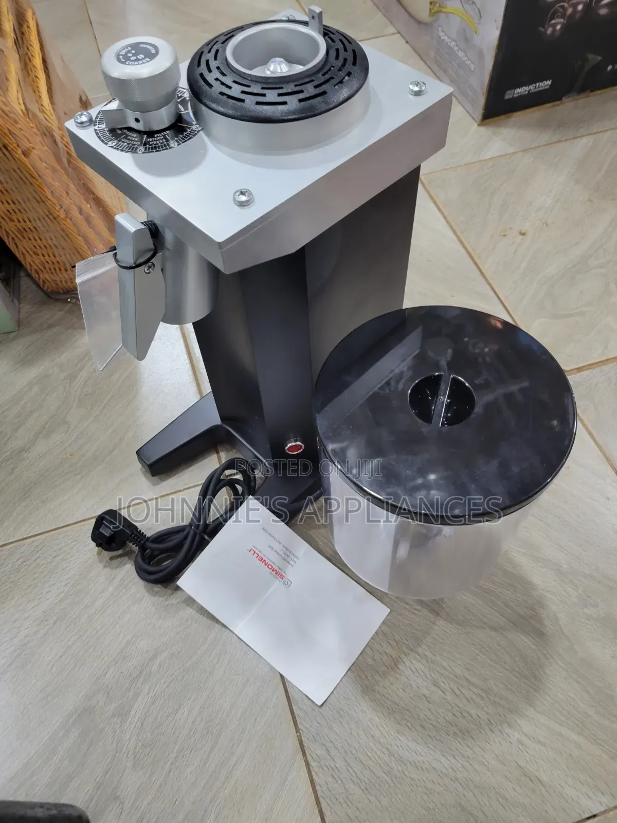 Nuova Simonelli Commercial Coffee Grinder