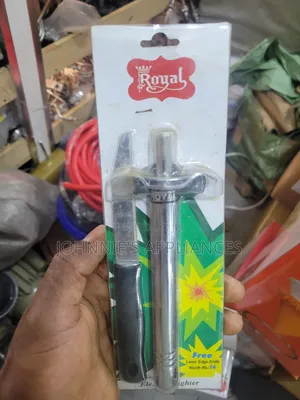 Royal Electric Lighter & Laser Edge Knife Set