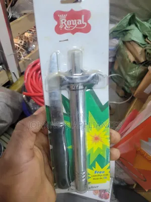 Royal Electric Lighter & Laser Edge Knife Set
