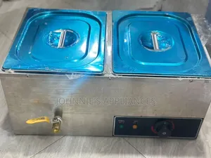 Stainless Steel Double Bain Marie Food Warmer
