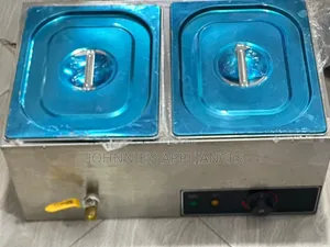 Stainless Steel Double Bain Marie Food Warmer