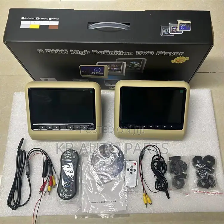 Universal 9” Hd Rear Seat Monitors