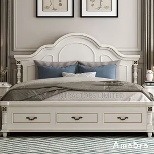 Beds/Amobro Wooden Beds in Any Size or Colour From /-
