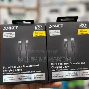 Anker Prime Thunderbolt 4 Cable (3.3 Ft, 240W, 40Gbps)