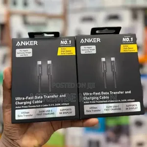 Anker Prime Thunderbolt 4 Cable (3.3 Ft, 240W, 40Gbps)