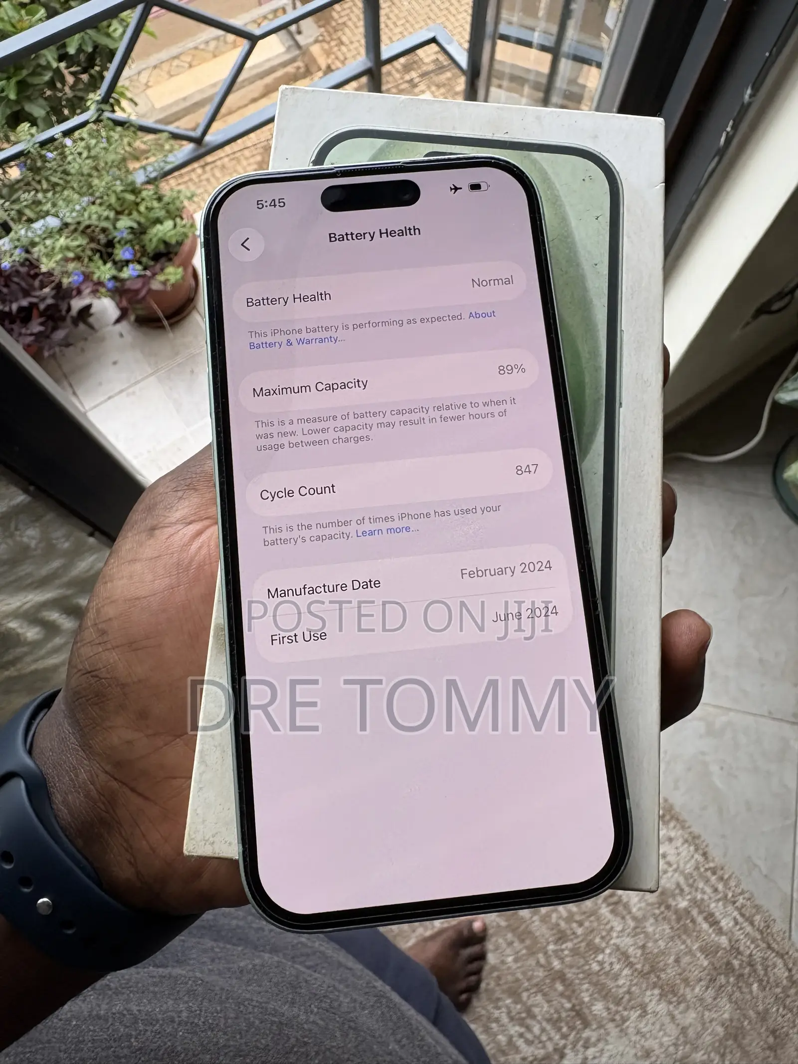 Apple iPhone 15 128 GB Green