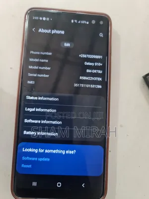 Samsung Galaxy S10 Plus 128 GB Black
