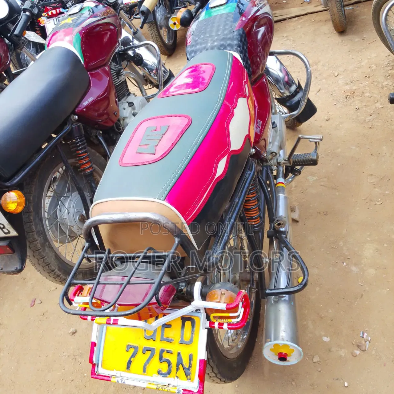 Bajaj Boxer 100 2018 Red