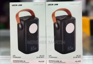 Green Lion Hyper Core 40 Power Bank (40000mAh, 65W PD)