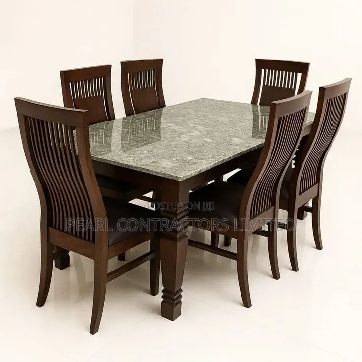 Dining Sets/6 Seaters Rectangular Wooden Dining Tables 1,800,000/-
