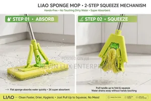 Self Squeeze Mechanism Mop