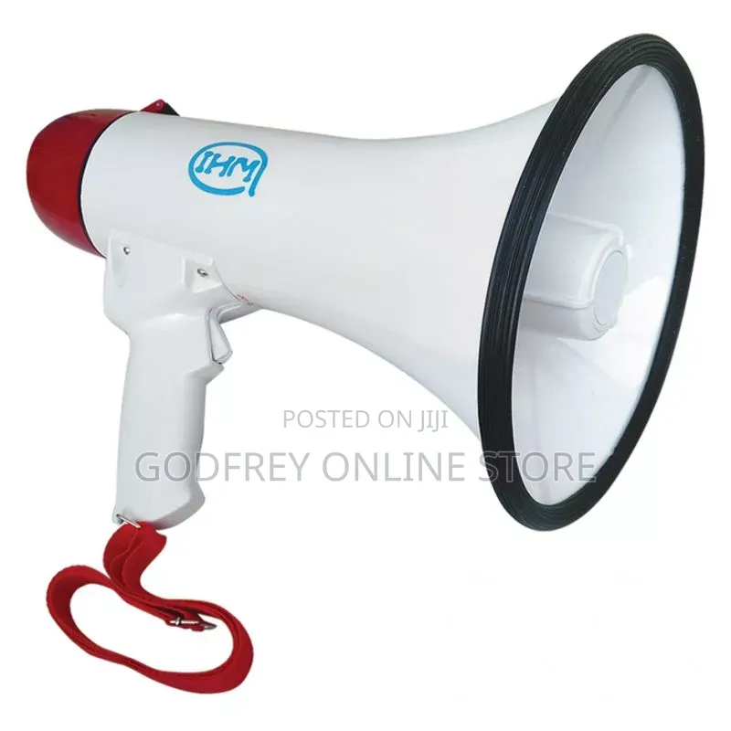 Holding Potable Megaphone 30w