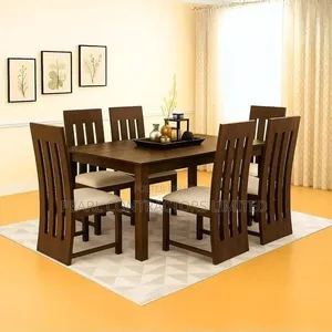 Dining Sets/Mr. Perfect 6 Seaters Rectangle Wooden Dinings 1,700,000/-