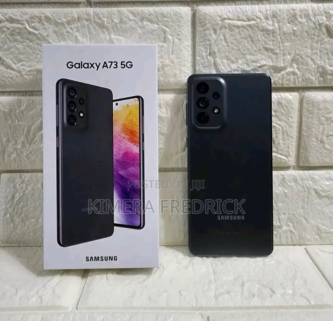 New Samsung Galaxy A73 5G 256 GB Black