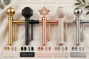 Curtain Rods 160cm to 300cm