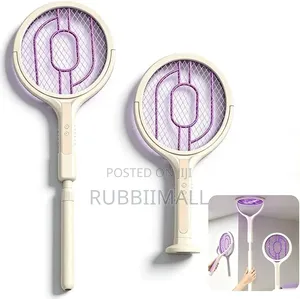 Telescopic Electric Mosquito Killer Lamp / Fly Swatter 2 in 1