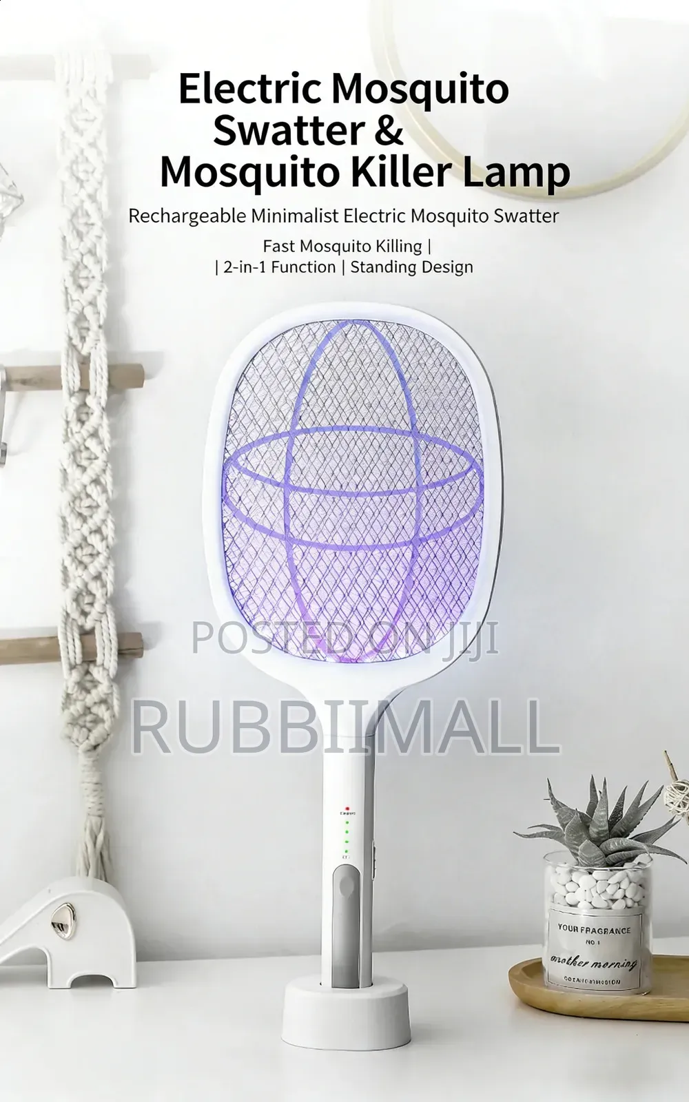 Electric Mosquito Swatter & Killer Lamp