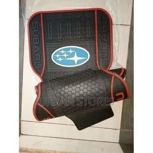 Subaru Branded Heavy Duty Car Mats (5-Pcs)-Urban Stores