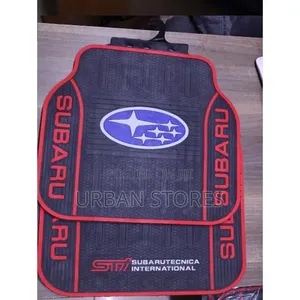 Subaru Branded Heavy Duty Car Mats (5-Pcs)-Urban Stores