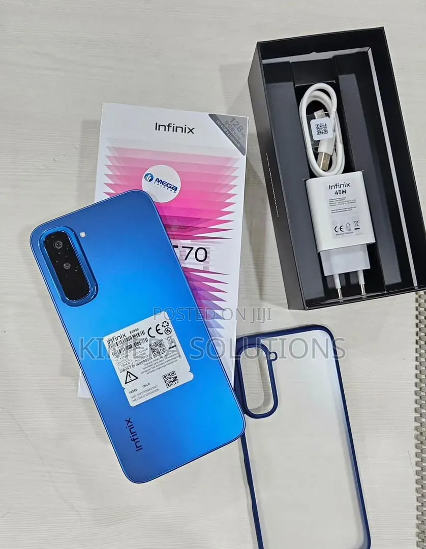 New Infinix Hot 70 256 GB Blue