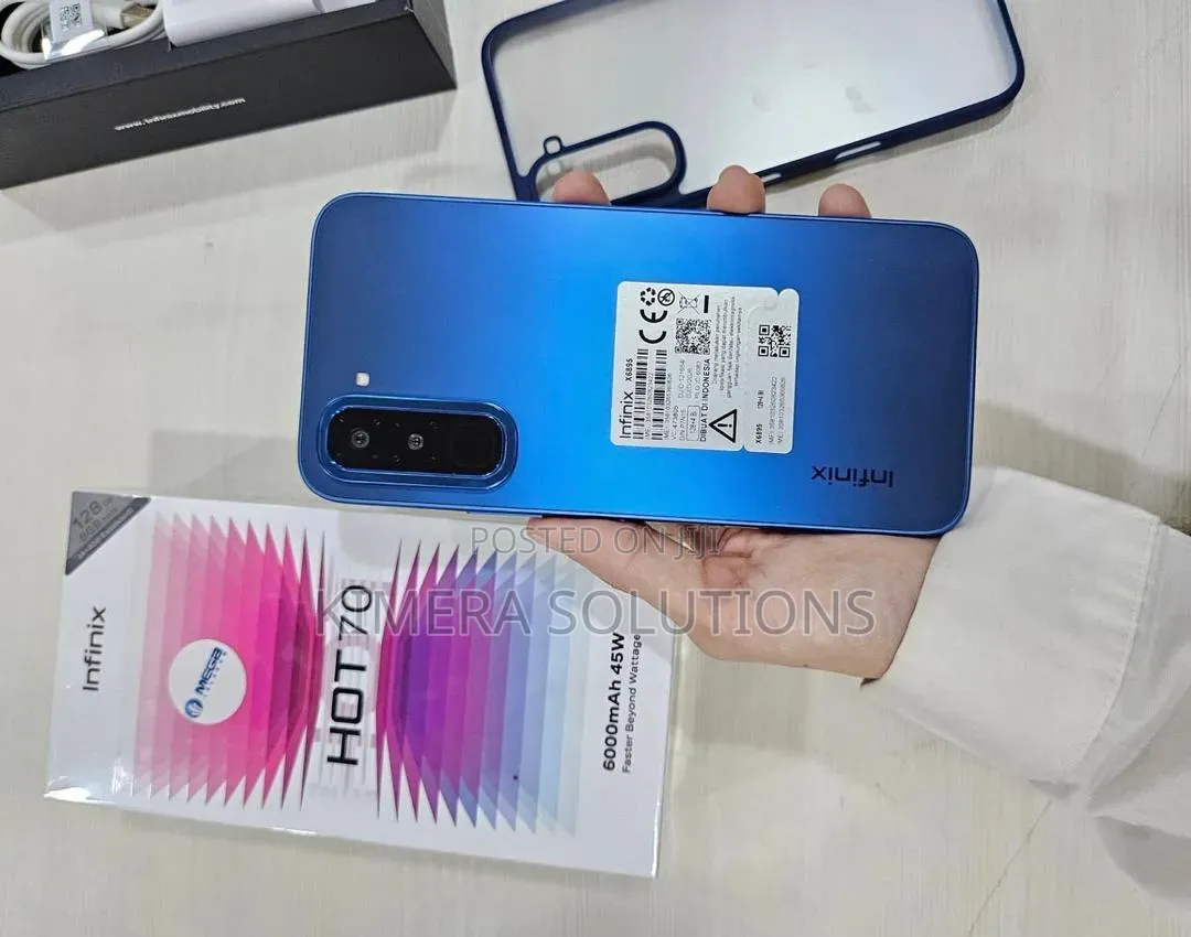 New Infinix Hot 70 256 GB Blue