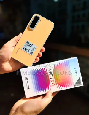 New Infinix Hot 70 256 GB Orange