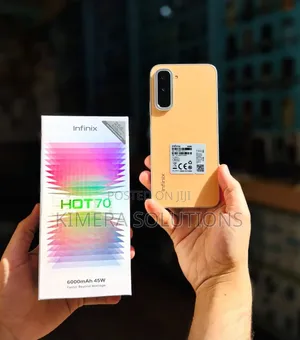 New Infinix Hot 70 256 GB Orange